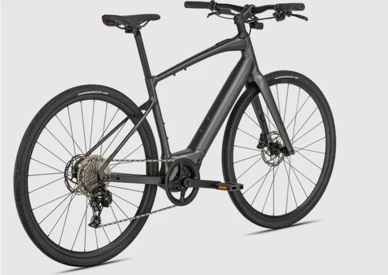 Specialized Turbo Vado SL 4.0 Electric Hybrid Bike 2024 in Smoke Black-2